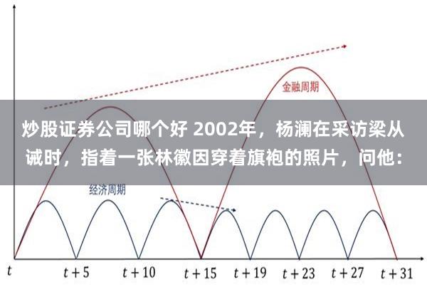 炒股证券公司哪个好 2002年，杨澜在采访梁从诫时，指着一张林徽因穿着旗袍的照片，问他：