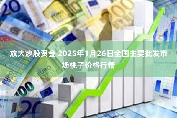 放大炒股资金 2025年1月26日全国主要批发市场桃子价格行情